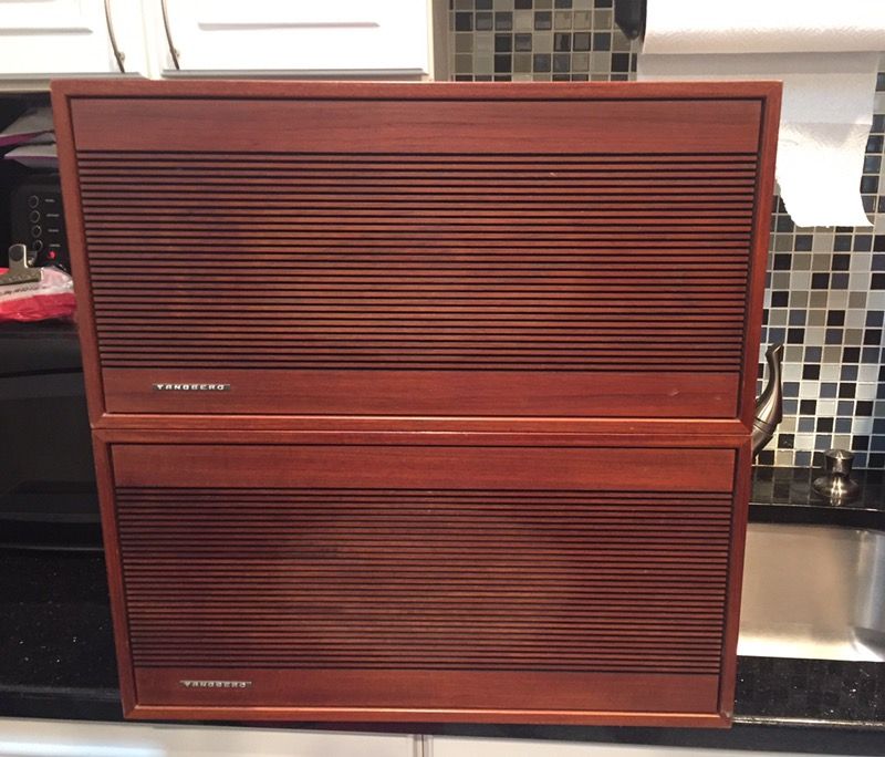 TANDBERG 112-7 Vintage Speakers Rare Beauties