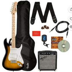 Fender Squire Total Kit.