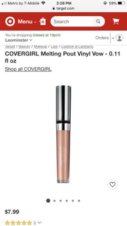COVERGIRL melting pout Vinyl vow