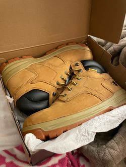Waterproof Work Boots Wheat Nubuck