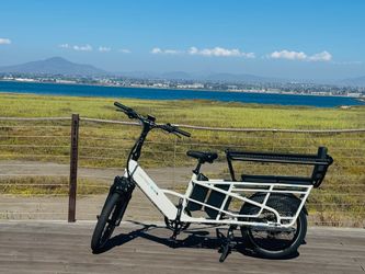XPedition2 Stratus White Long-Range Dual-Battery eBike
