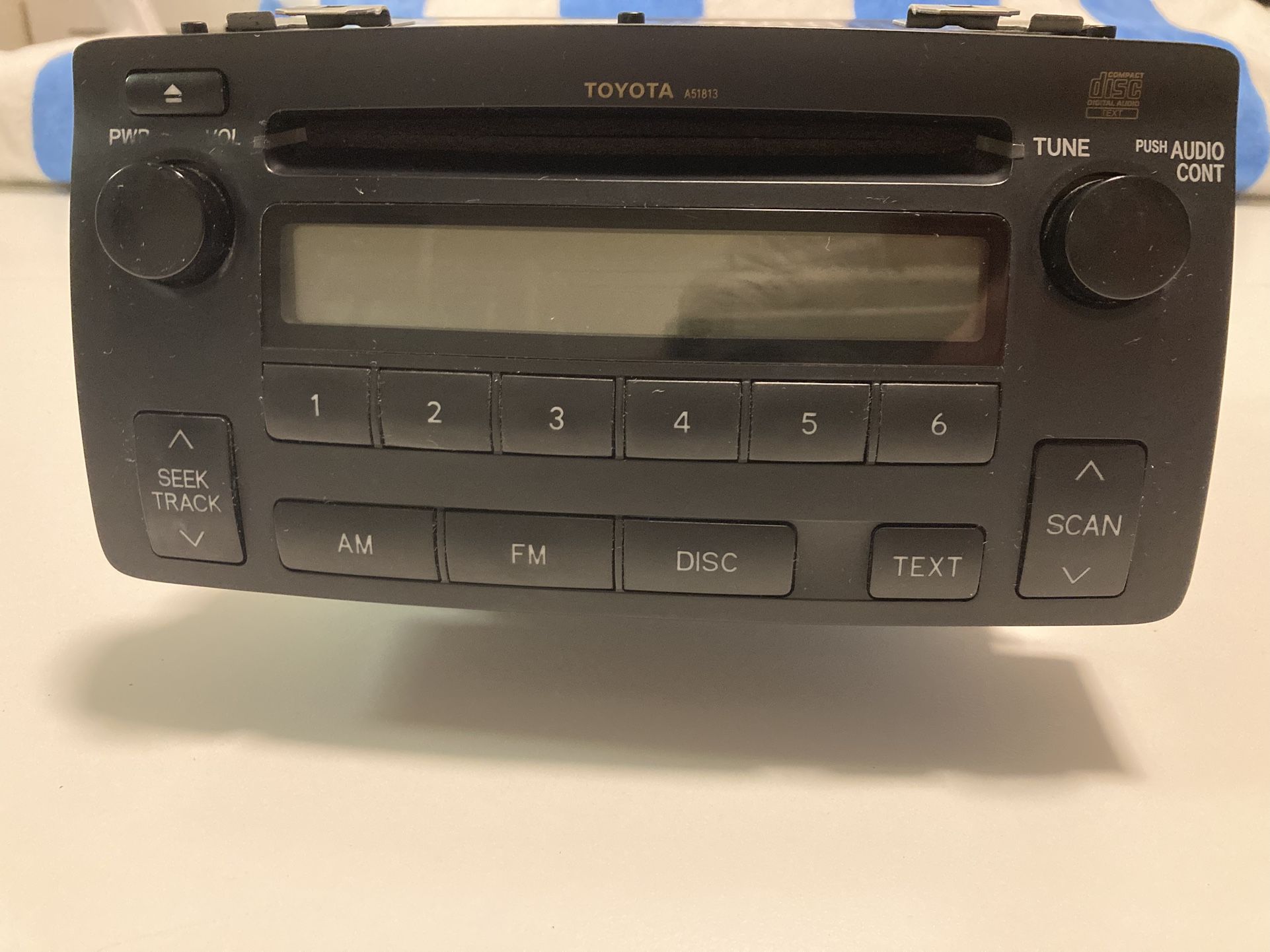 Car Stereo - 2006 Toyota Corolla