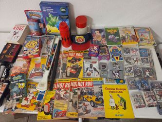 Vintage Antique & Collector's lot. Games, Card's,movies.