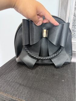 Black Bow Purse