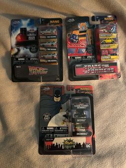 Jada Nano Hollywood Rides Die-Cast 3-Pack Bundle