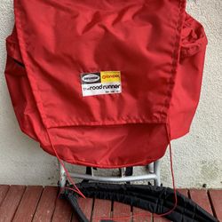 The road runner red hiking backpack 