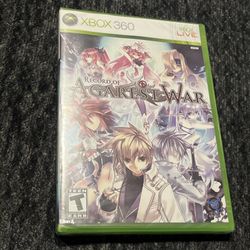 Record of Agarest War (Microsoft Xbox 360, 2010) Brand New Sealed