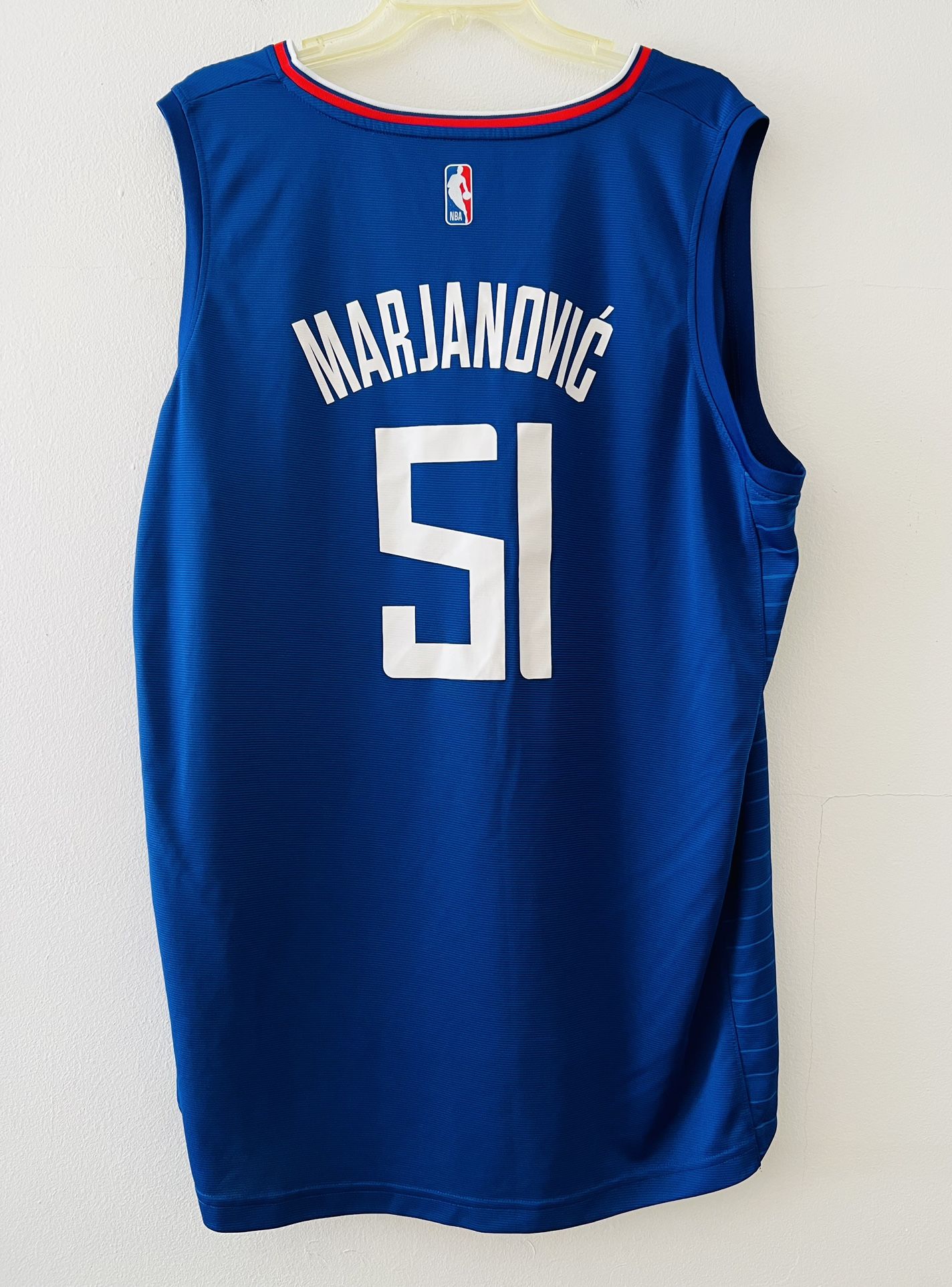 Boban Marjanović Los Angeles clippers NBA jersey Fanatics 2XL Excellent Rare.