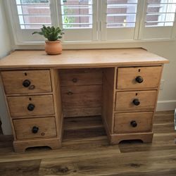 Antique Pine Desk