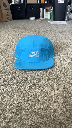 Nike SB  Blue Reflective 5 panel hat
