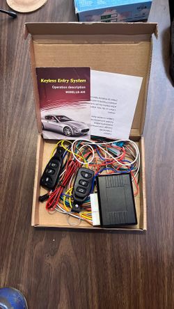Aftermarket keyless entry system car remote control