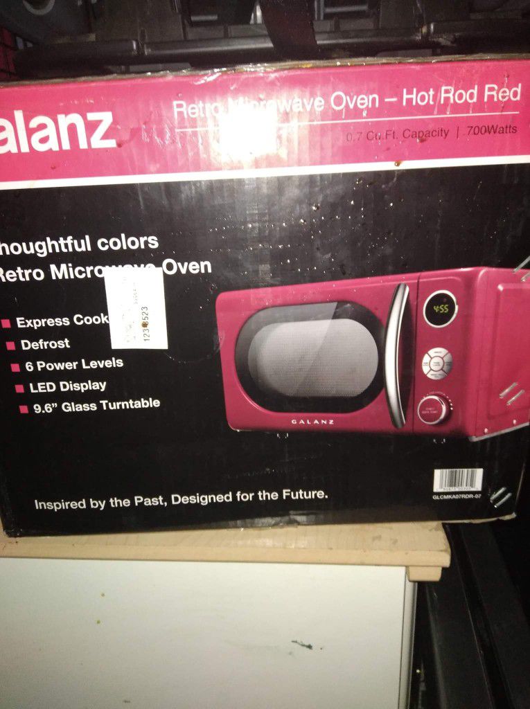 New In Box Microwave!