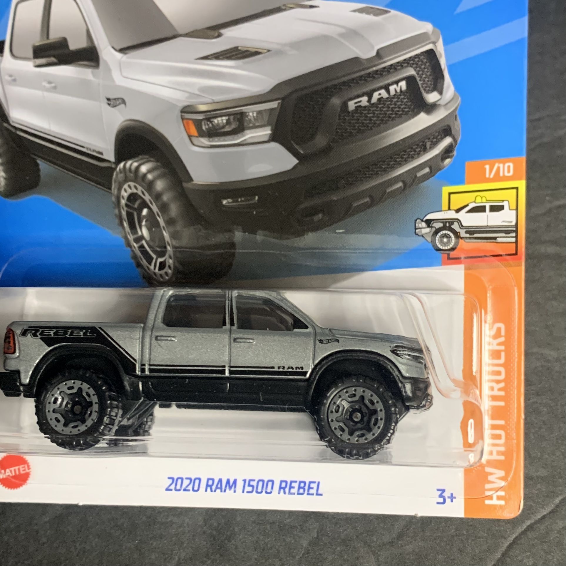 Hot Wheels 2020 Ram 1500 Rebel #23 HW Hot Trucks 1/10