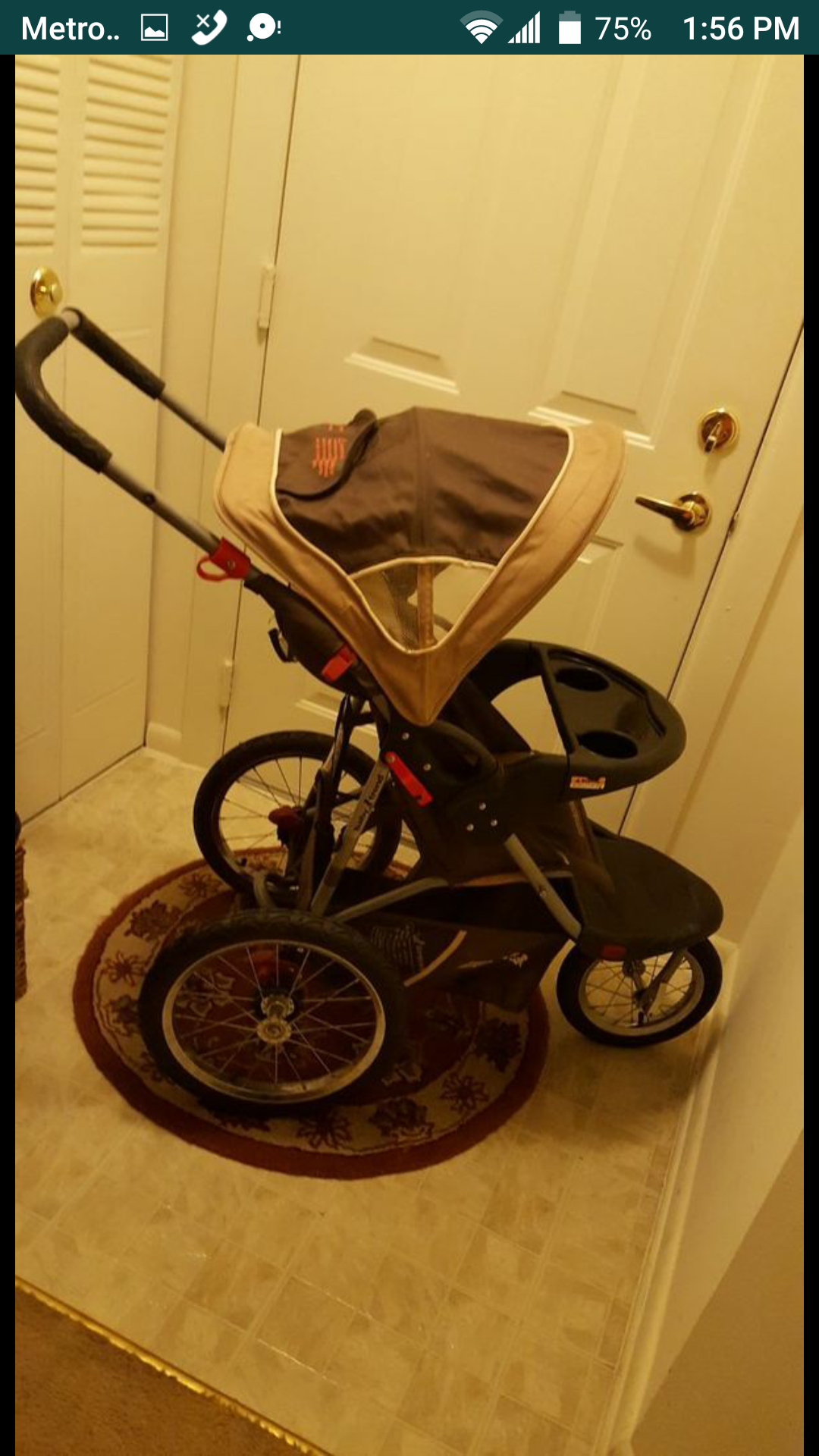 Baby jogging stroller