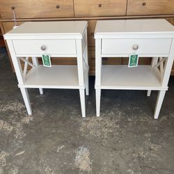 Pair Brand New  Pottery Barn Night stands 