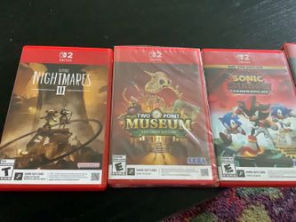 4 Nintendo switch 2 games