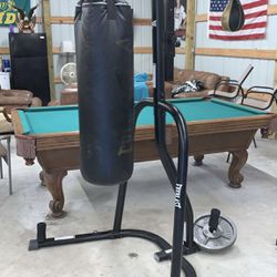 Good Condition Boxing Stand With Bag 