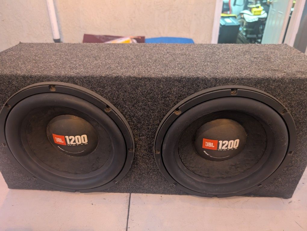 Dual Speaker JBL/Amp/Crossfire 