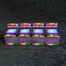 NEEDOH NICE CUBE GLITTER & GLOW PURPLE