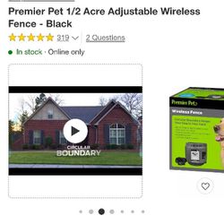 Premier Pet 1/2 Acre Wireless Fence 