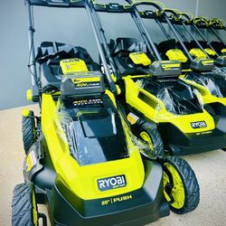 Brand new Ryobi 40V HP Brushless 20 in. Cordless Battery Walk Behind Push Lawn Mower with 6.0 Ah Battery and Charger