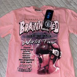 🔥 Hellstar Brainwashed World Tour Tee – Medium – New