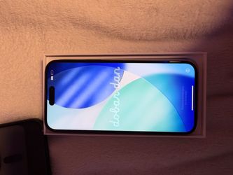 iPhone 15 plus black, flawless