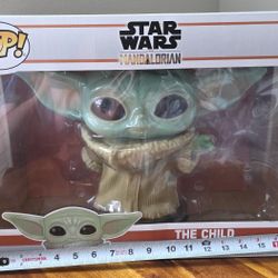 Funko Pop 369 Star Wars The Mandalorian The Child Bobble-Head 10 inch Figurine