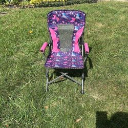 Kids Outdoor Collapsing Unicorn Picnic Camping Chair