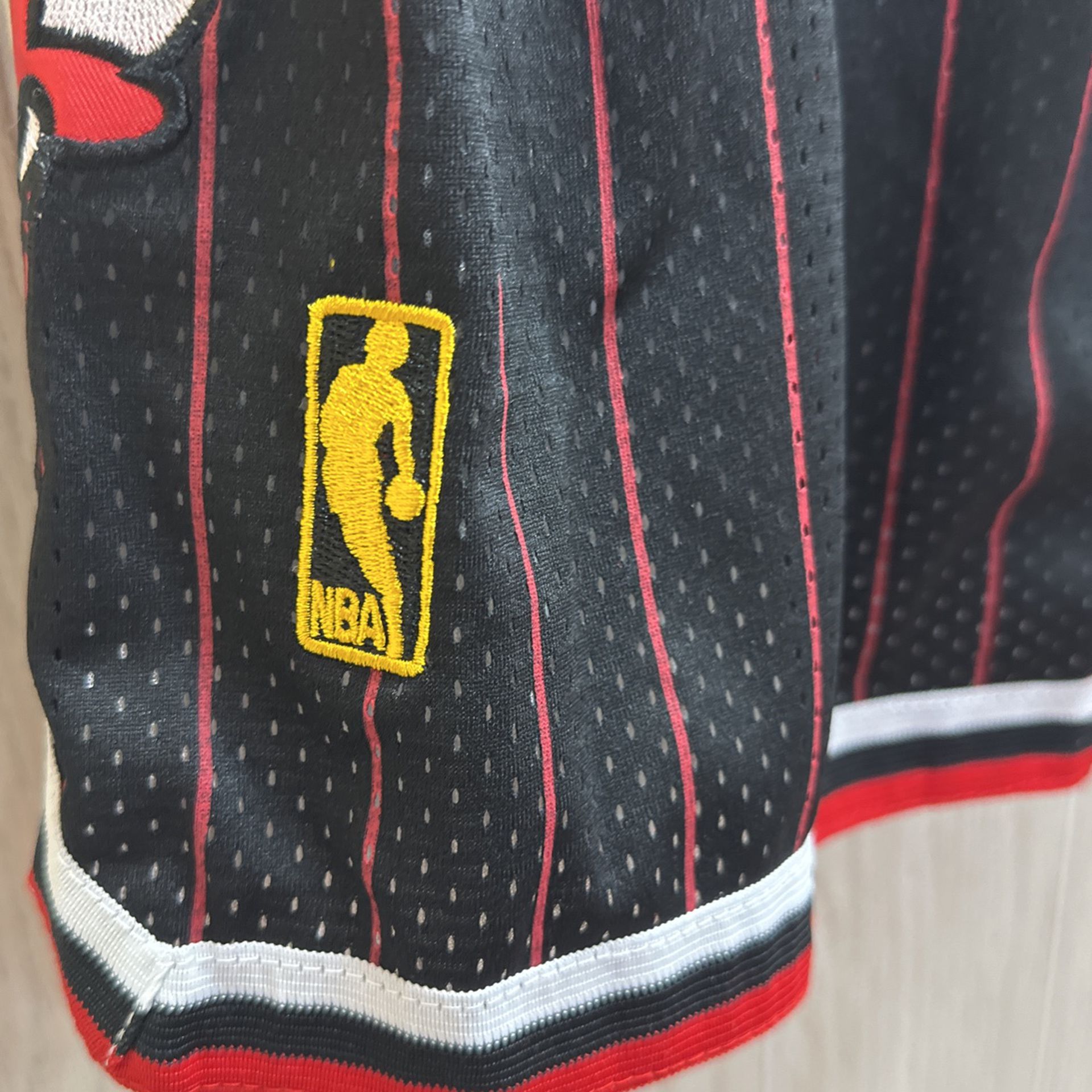 Chicago Bulls Nba Shorts Pinstripe Black And Red Just Don Vintage Throwback  Hardwood Classics Stitched Size S for Sale in Jacksonville, FL - OfferUp