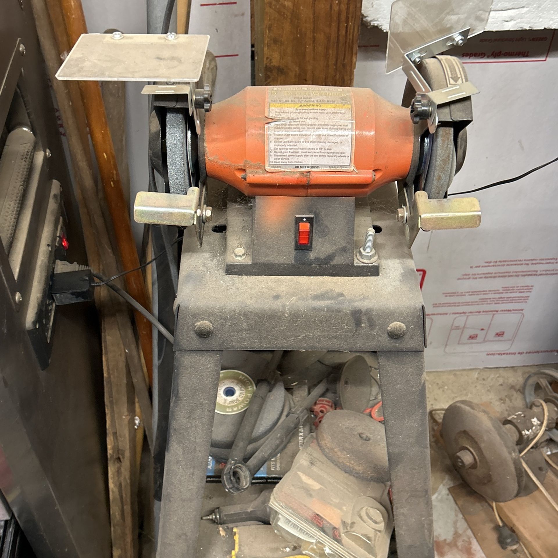 Bench Grinder With Stand