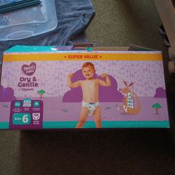 Parents choice diapers size 6