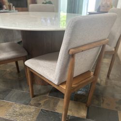 Round Marble Kitchen Table With 4 Chairs
