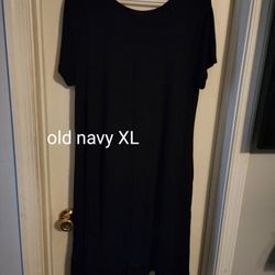 Old Navy XL Black Dress