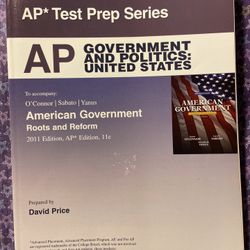 AP American Government and Politics (Pearson Education AP Test Prep Series)