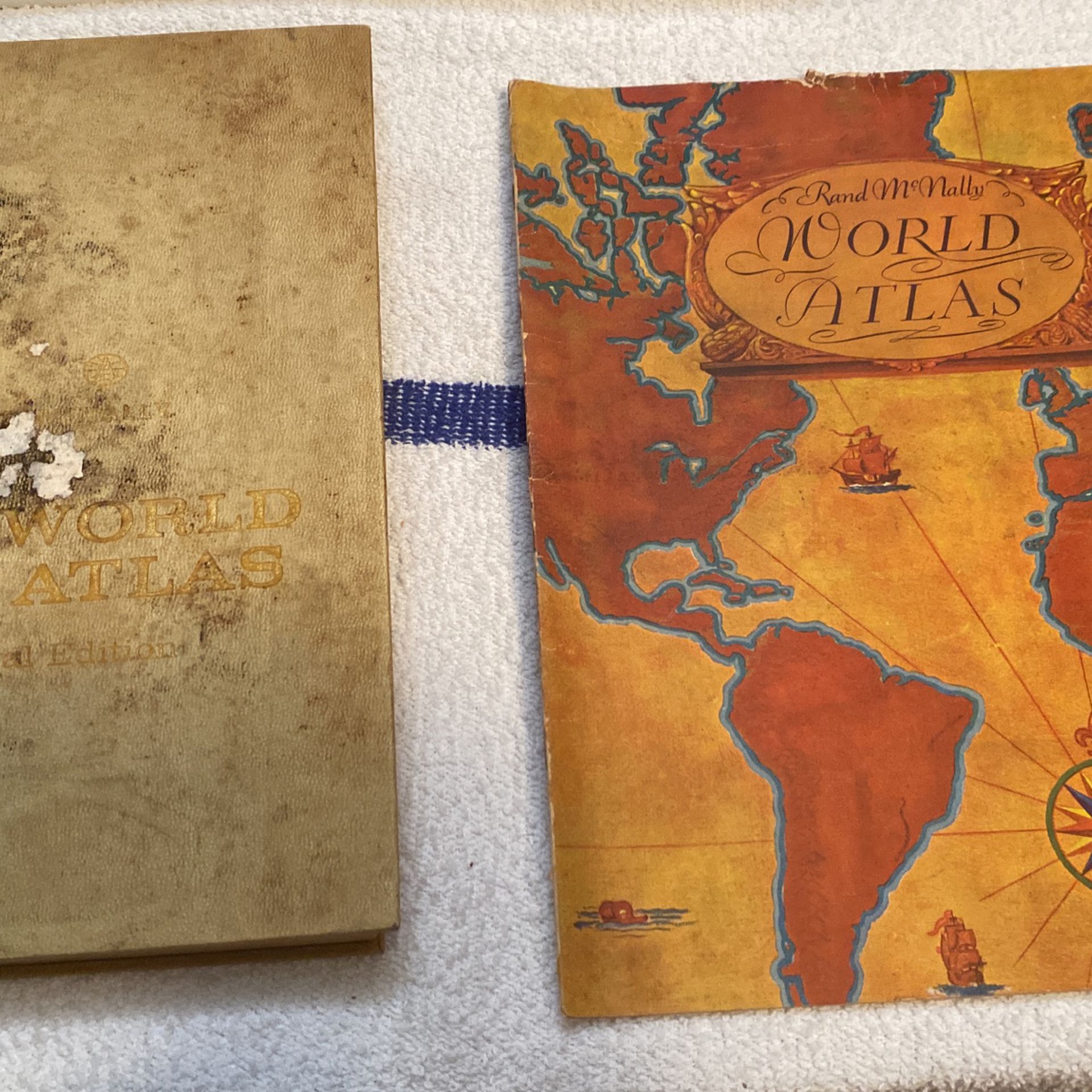 2 World Atlas Books