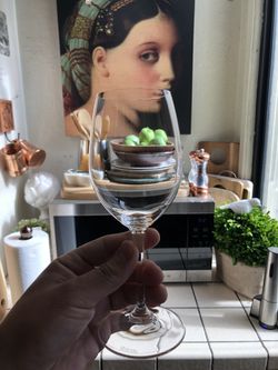 Riedel Crystal White Wine Glasses (8) New No Box