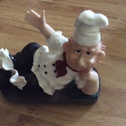 Chef Wine Bottle Holder New