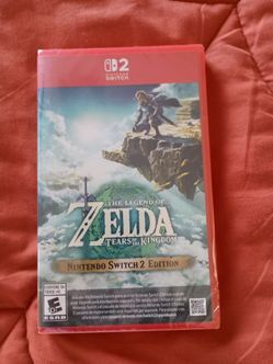 Nintendo switch 2 the legend of Zelda tears of the kingdom ( factory sealed)