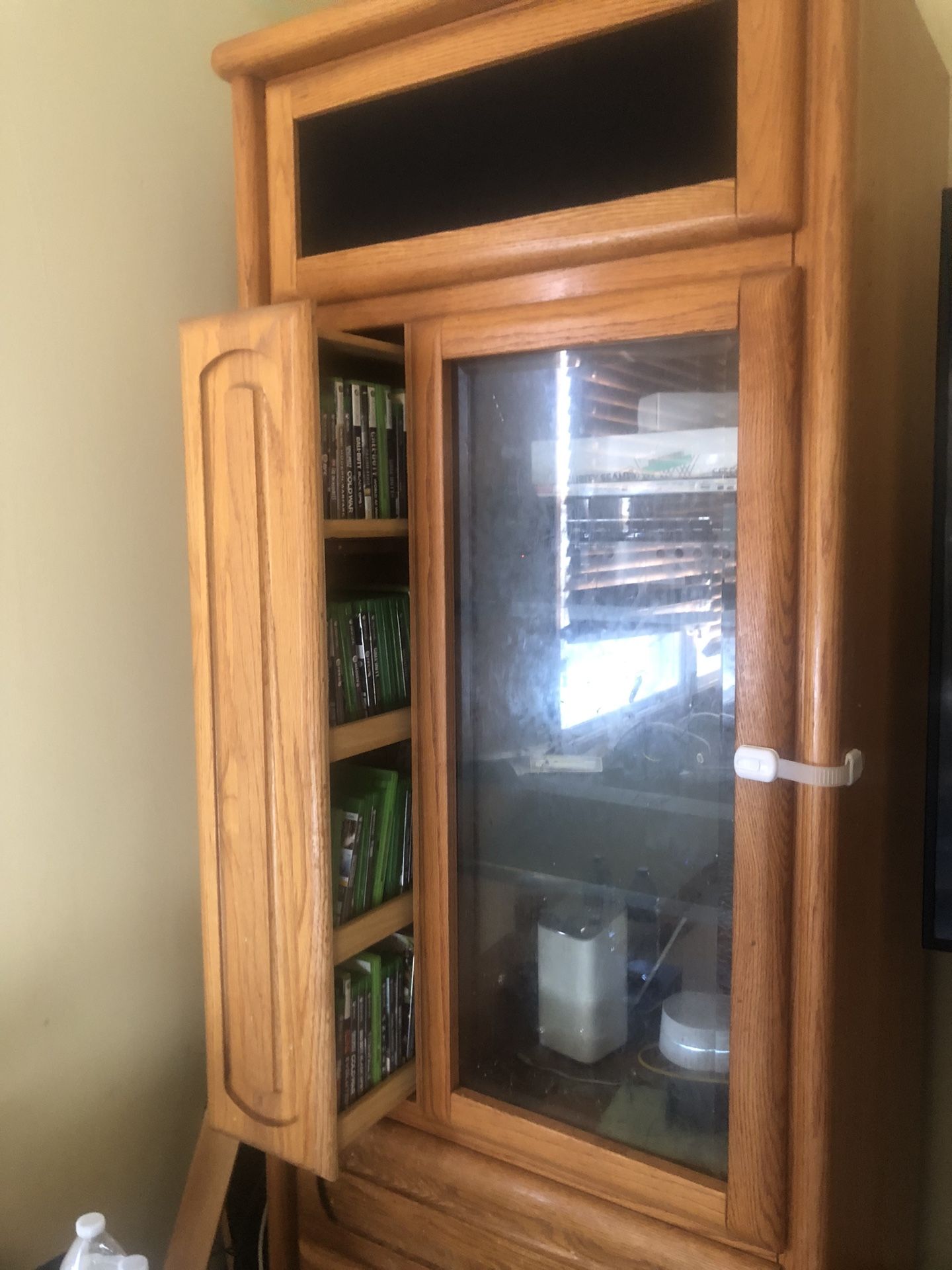 Wooden Cabinets (a Set Of 2)