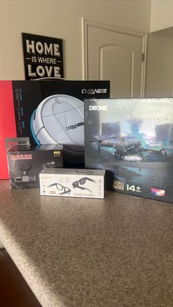 Robot Vacuum, Smart Drone, Dashcam and Smart Glasses