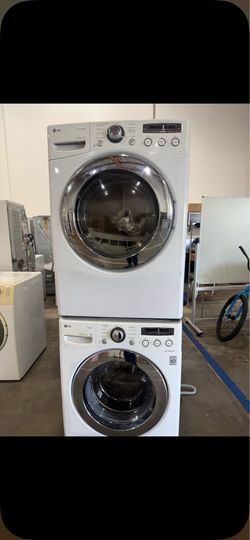 LG washer and gas dryer