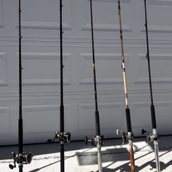 Penn Deep-Sea, Fishing Rod, And Reel Only 2 Left