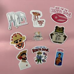 Benito Bowl Stickers