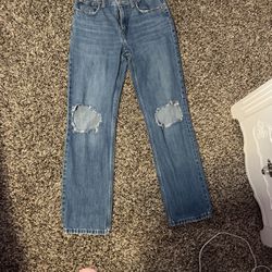 Size 26 Low Pro Straight Levi Jeans 