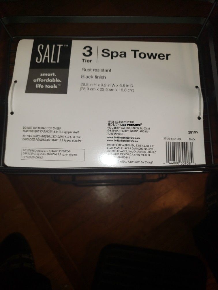 Bed Bath And Beyond 3 Tier Spa Tower