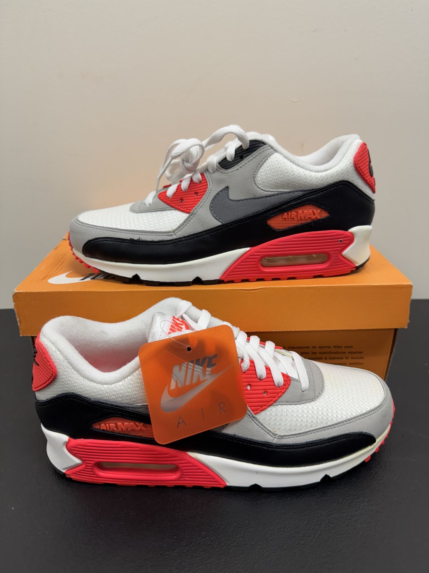 Nike Air Max 90 OG “Infrared” 2015 (Size 9M)