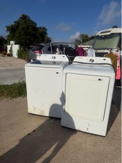 OBO🧺⚡ Samsung Top-Load Washer & Electric Dryer Bundle ⚡🧺