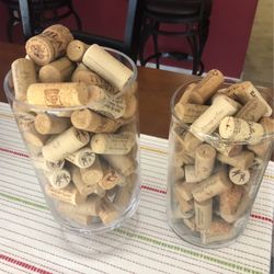 Wine Cork Decoration  $ 10  Takes Both 