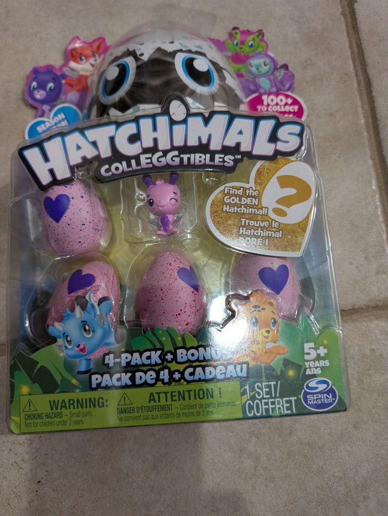 Hatchimals CollEGGtibles Season 2 - 4-Pack & Bonus
Track